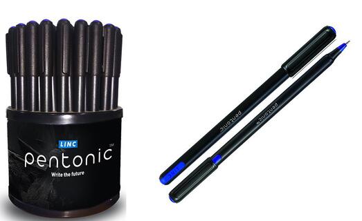 Ручка шариковая "Linc Pentonic" синяя 0,7мм в дисплее 7024